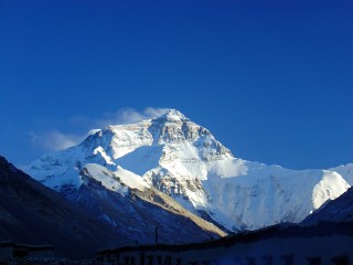 Everest viewed from Tibet